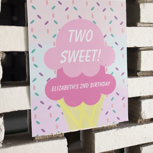 Ijs 2e verjaardag poster