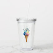 Ijs Acryl Drinkbeker (Achterkant)