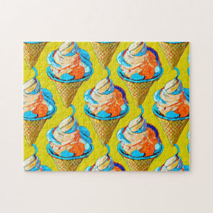 IJs Art 1 Easy Brain Art Puzzels Foto Puzzel