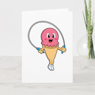 Ijs bij Fitness met Touw Kaart