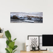 Ijs dat op water drijft Poster (Thuiskantoor)