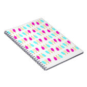 ijs drie kleuren notitieboek (Rechterzijde)