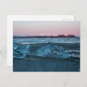 IJs en bergen, briefkaart (Voorkant / Achterkant)