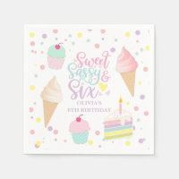 Ijs en Cake Sweet Sassy Zes 6e Verjaardag