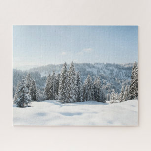 IJs en sneeuw Allgäu Bavaria Duitsland Legpuzzel
