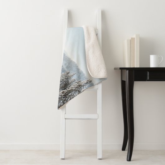 IJs en sneeuw | Allgäu Bavaria Zuid-Duitsland Sherpa Deken (In situ)