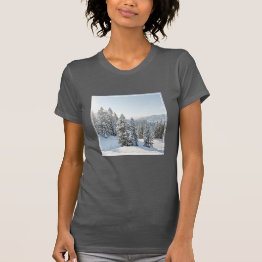 IJs en sneeuw | Allgäu Bavaria Zuid-Duitsland T-shirt (Voorkant)