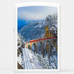IJs en sneeuw   Bernina Express, Zwitserland