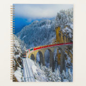 IJs en sneeuw | Bernina Express, Zwitserland Planner (Voorkant)