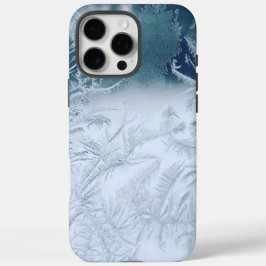 IJs en sneeuw getextureerd iPhone 16 Pro Max Hoesje