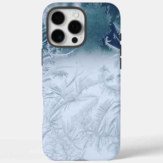 IJs en sneeuw getextureerd Case-Mate iPhone Case (Achterkant)