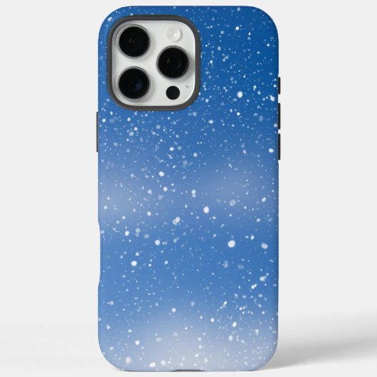 IJs en sneeuw getextureerd Case-Mate iPhone Case (Achterkant)
