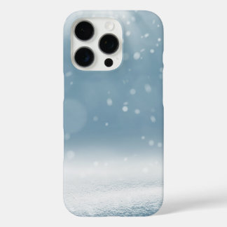 IJs en sneeuw getextureerd iPhone 16 Pro Hoesje
