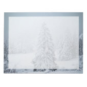 IJs en sneeuw | Hout, Zwitserse Alpen Notitieblok (Voorkant)