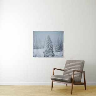 IJs en sneeuw Hout, Zwitserse Alpen Wandkleed