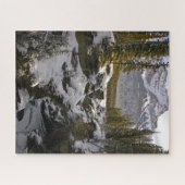 IJs en sneeuw | Jasper National Park Alberta, Cana Legpuzzel (Horizontaal)