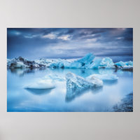 IJs en sneeuw | Jokulsarlon Lagoon, IJsland