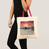 IJs en sneeuw | Lillehammer, Noorwegen Tote Bag (Voorkant (product))