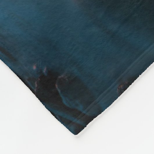 IJs en sneeuw | Mendenhall Glacier, Juneau, Alaska Fleece Deken (Hoek)