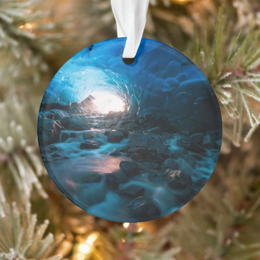 IJs en sneeuw | Mendenhall Glacier, Juneau, Alaska Ornament (Boom)