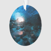 IJs en sneeuw | Mendenhall Glacier, Juneau, Alaska Ornament (voorkant)