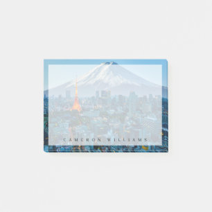 IJs en sneeuw Mt. Fuji & Tokyo Skyline Post-it® Notes