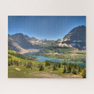 IJs en sneeuw   Nationaal park Glacier, Montana Legpuzzel