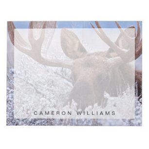 IJs en sneeuw Nationaal park Grand Teton, Wyomin Notitieblok