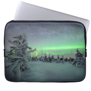 IJs en sneeuw   Nationaal park Pallas-Yllastunturi Laptop Sleeve