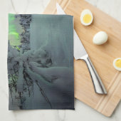 IJs en sneeuw | Nationaal park Pallas-Yllastunturi Theedoek (Quarter Fold)