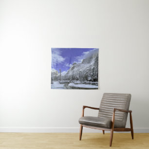 IJs en sneeuw Nationaal park Yosemite Wandkleed