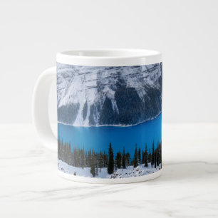 IJs en sneeuw Peyto Lake, Canadees Rockies Extra Grote Beker