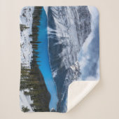 IJs en sneeuw | Peyto Lake, Canadees Rockies Sherpa Deken (Voorkant)