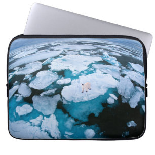 IJs en sneeuw Polair Beer, Arctische Oceaan, Sva Laptop Sleeve