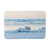 IJs en sneeuw | Polar Beer Iceberg Noorwegen Badmat (Voorkant)
