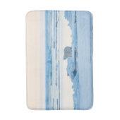 IJs en sneeuw | Polar Beer Iceberg Noorwegen Badmat (Voorkant Verticaal)