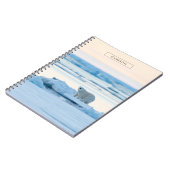 IJs en sneeuw | Polar Beer Iceberg Noorwegen Notitieboek (Linkerzijde)