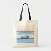 IJs en sneeuw | Polar Beer Iceberg Noorwegen Tote Bag (Voorkant)