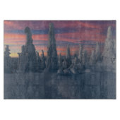 IJs en sneeuw | Sneeuwwerende bomen, Lapland, Finl Snijplank (Voorkant)