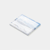 IJs en sneeuw | Snowscape European Alps, Italië Post-it® Notes (Schuin)