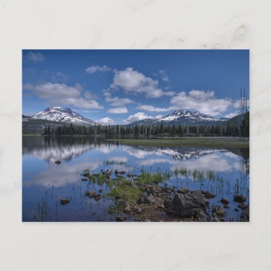 IJs en sneeuw | Sparks Lake, Oregon Briefkaart (Voorkant)