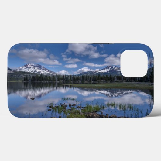 IJs en sneeuw | Sparks Lake, Oregon Case-Mate iPhone Case (Achterkant (horizontaal))