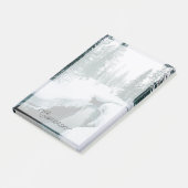 IJs en sneeuw | Streaming in een sneeuwwinterlands Post-it® Notes (Schuin)