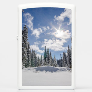 IJs en sneeuw   Sunrise Snow Alberta, Canada