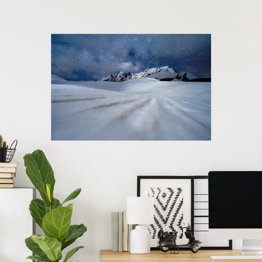 IJs en sneeuw | Tateyama-Kurobe, Japan Poster (Thuiskantoor)