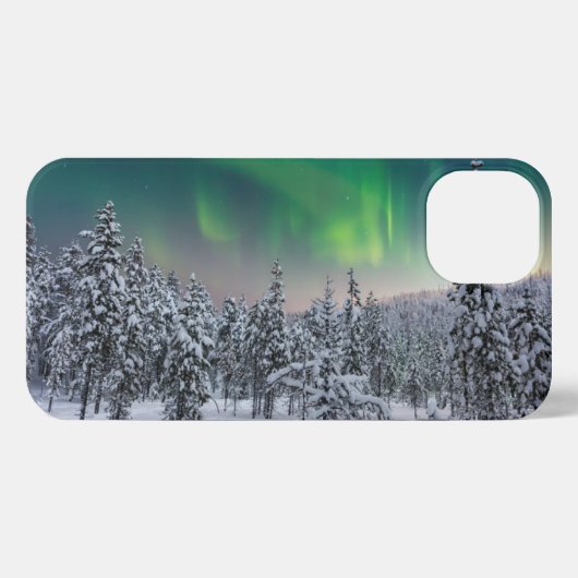 IJs en sneeuw | Winterlandschap in Finland iPhone Hoesje (Achterkant horizontaal)