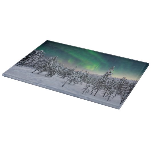 IJs en sneeuw | Winterlandschap in Finland Snijplank (Hoek)