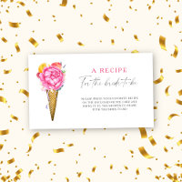 Ijs Floral Recept voor de aanstaande bruid