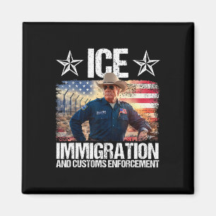 Ijs grappig Trump immigratie en douane handhaving Magneet