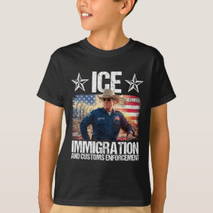 Ijs grappig Trump immigratie en douane handhaving T-shirt
